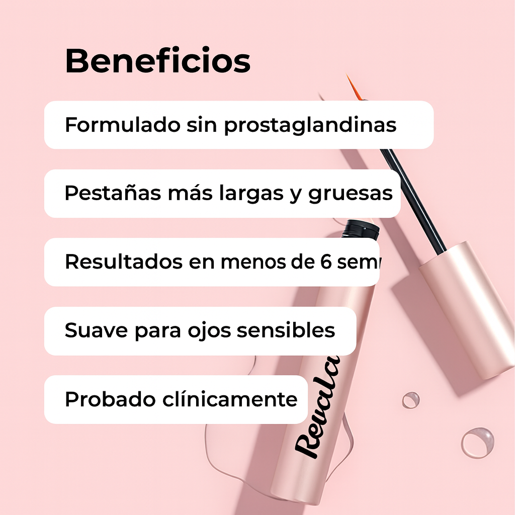 ReveLash-Suero para el Crecimiento de Pestañas